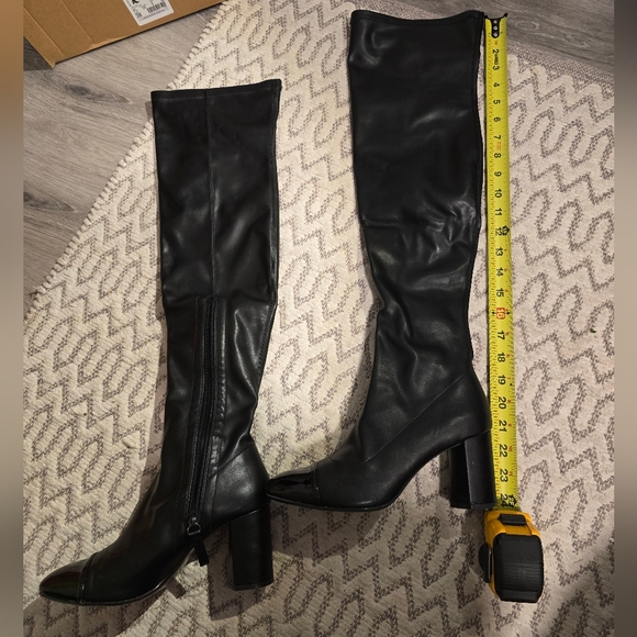 ZARA over the knee boots. Used. Size 8 - Picture 4 of 16
